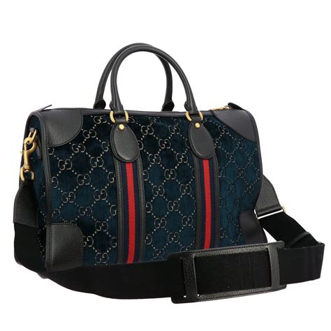 gucci men travel bags|designer travel bags men.